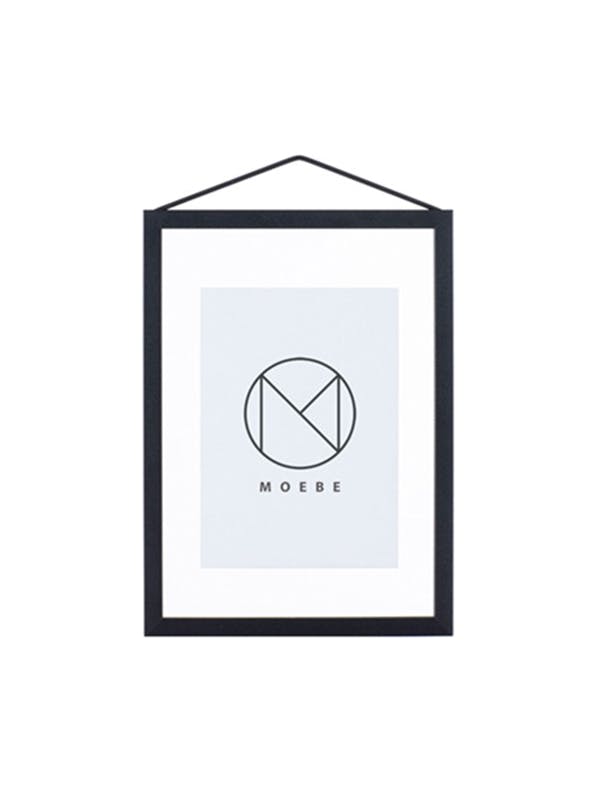 Black Moebe Frame alu A5 (13x18 cm - 5x7 in)