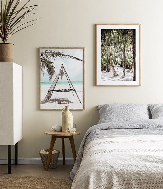 Paradise Beach gallery wall (ONE SIZE)