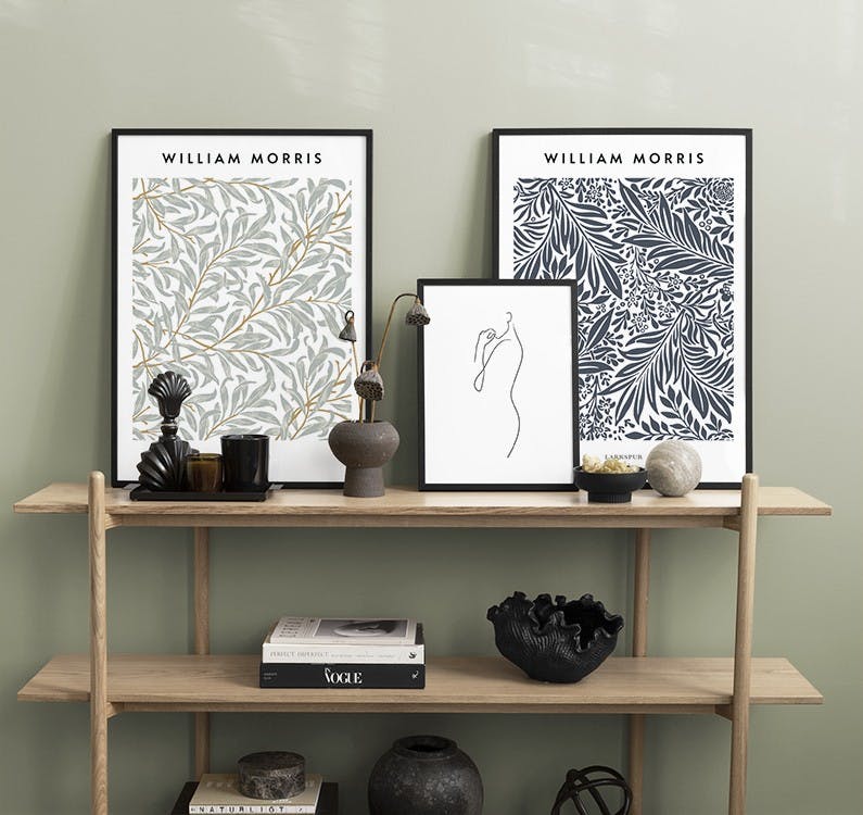 William Morris tavelvägg (ONE SIZE)