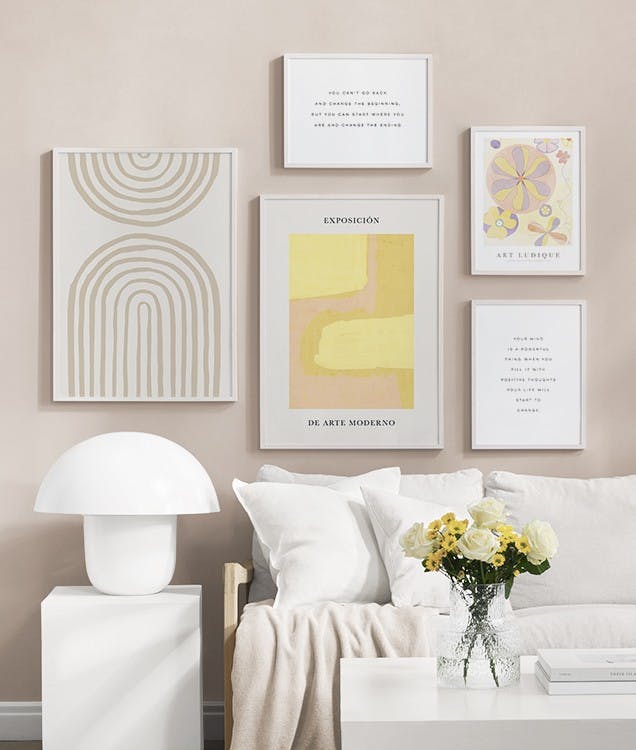 Playful Art gallery wall (ONE SIZE)