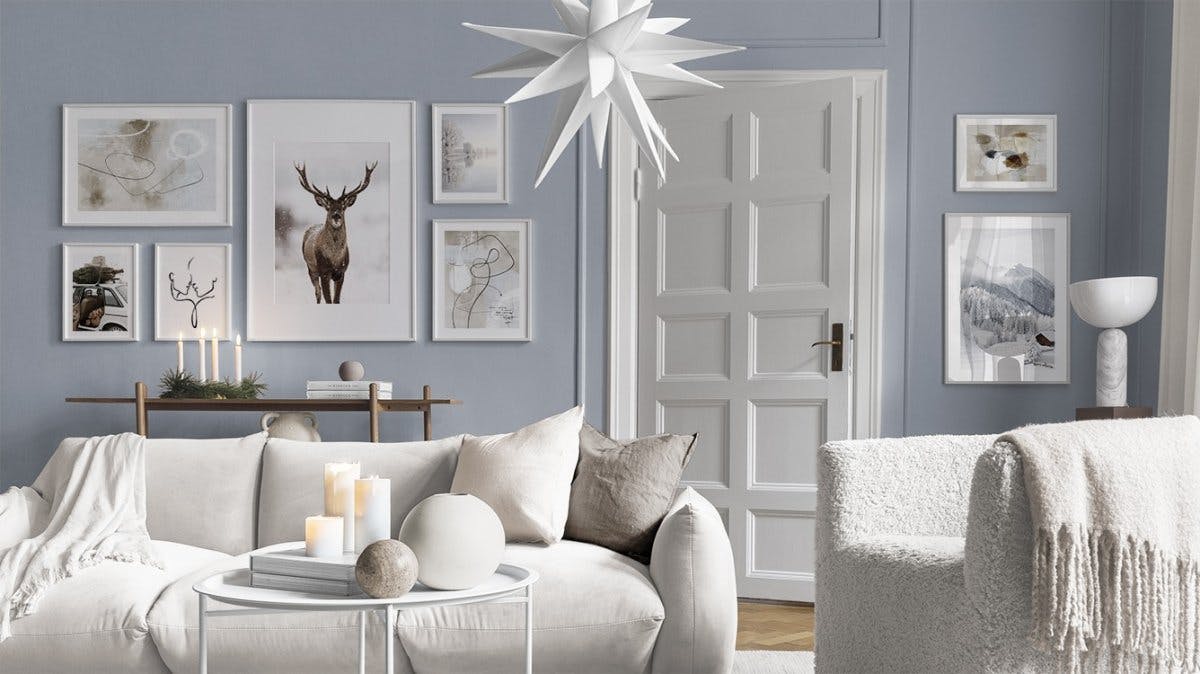 Crispy Winter Wonderland gallery wall (ONE SIZE)