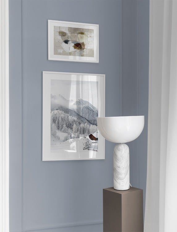 Snowy Beige Zostava obrazov (ONE SIZE)