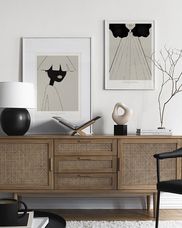 Art By Maxime gallery wall (ONE SIZE)