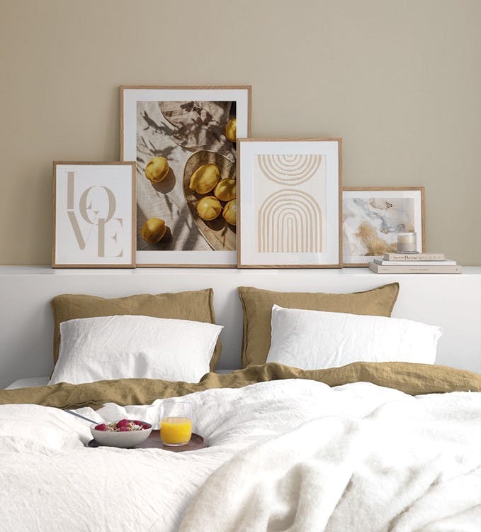 Lemon Love gallery wall (ONE SIZE)