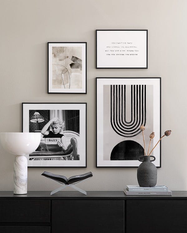 Start The Change gallery wall (ONE SIZE)