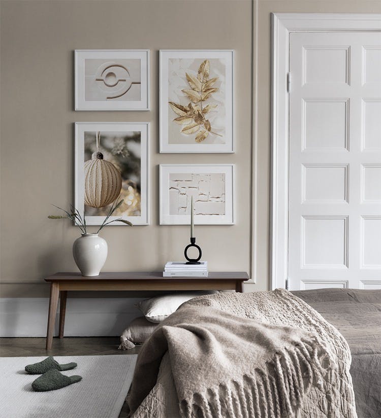 Golden Texture galleria a parete (ONE SIZE)-Gallerie a parete
