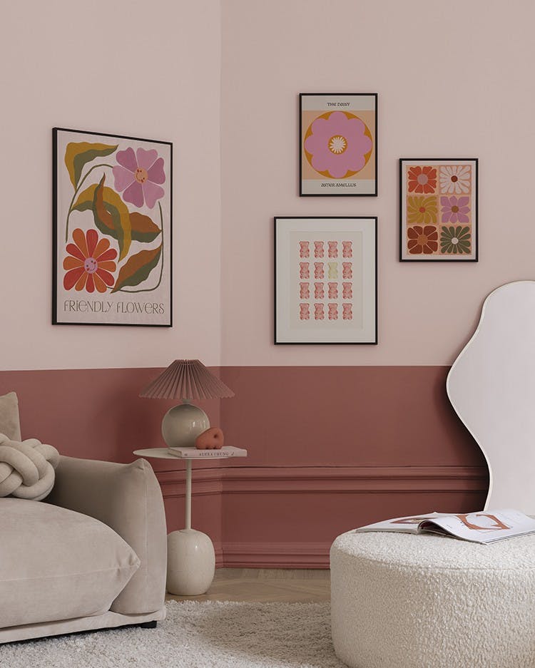 Candy Flowering Wall gallery wall (ONE SIZE)