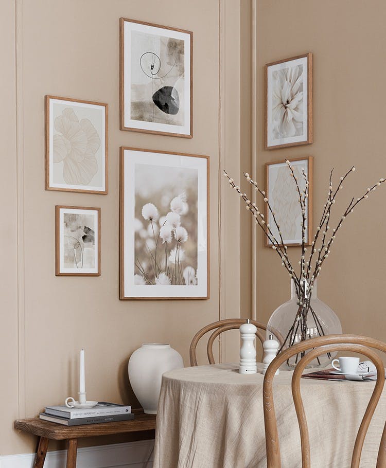 Cosy Dinner Corner fotowand (ONE SIZE)