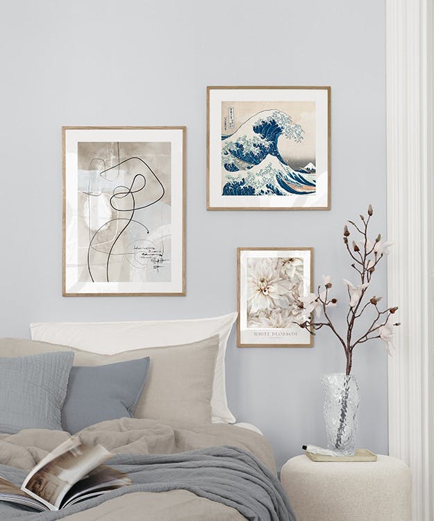 Dreamy Blue galleria a parete (ONE SIZE)-Gallerie a parete
