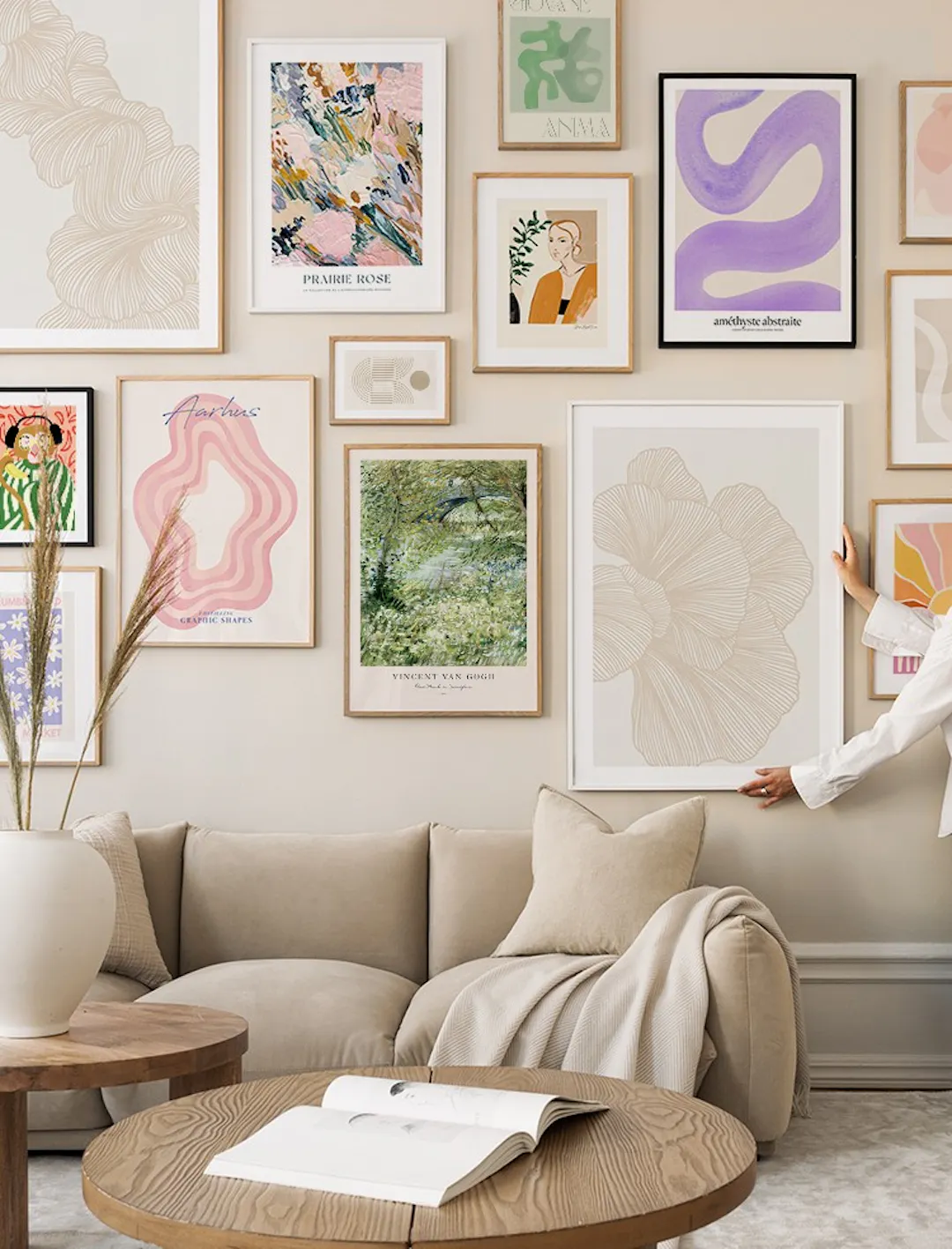 Spring Vibe Gallery Wall