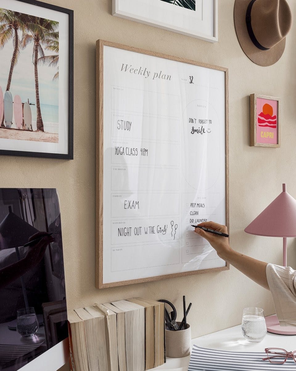 Study Corner gallery wall (ONE SIZE)