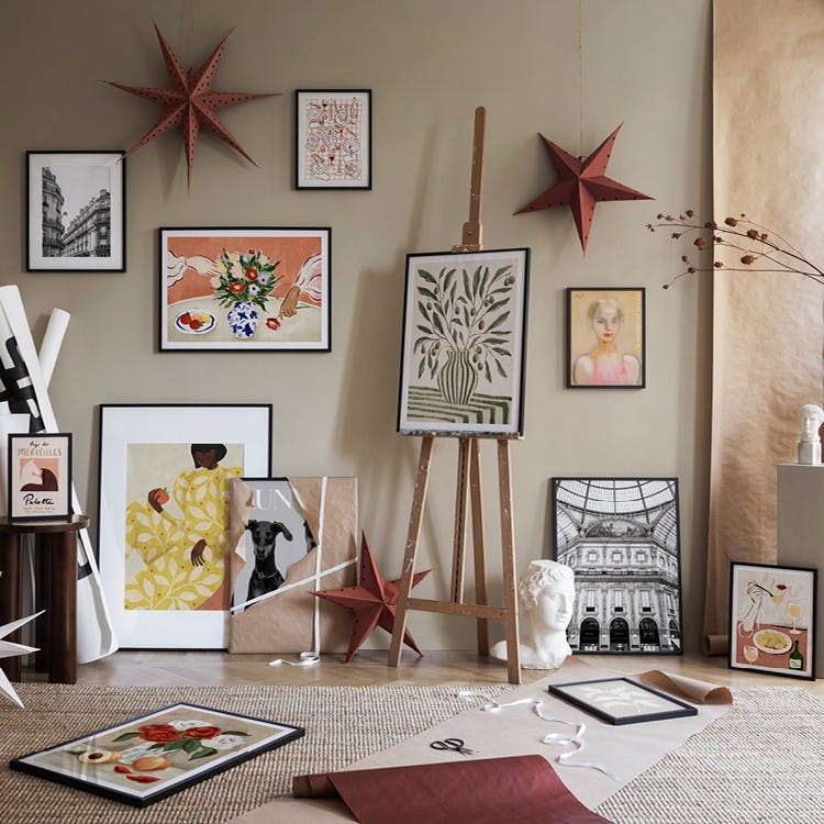 Inspirational neutrals gallery wall (ONE SIZE)