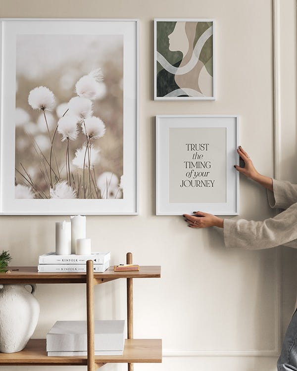 Beige hues gallery wall (ONE SIZE)