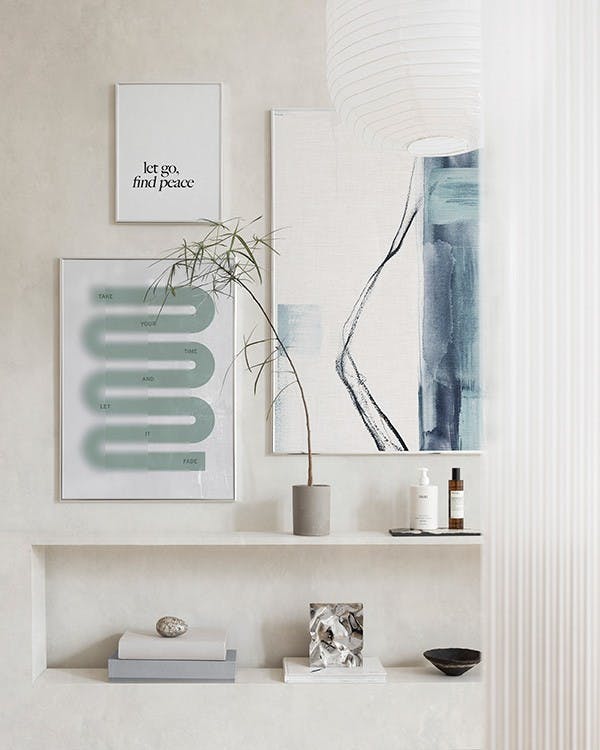 Tranquil shapes galleria a parete (ONE SIZE)-Gallerie a parete