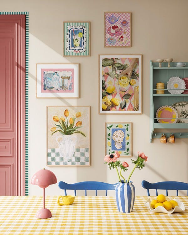 Retro vibes gallery wall (ONE SIZE)