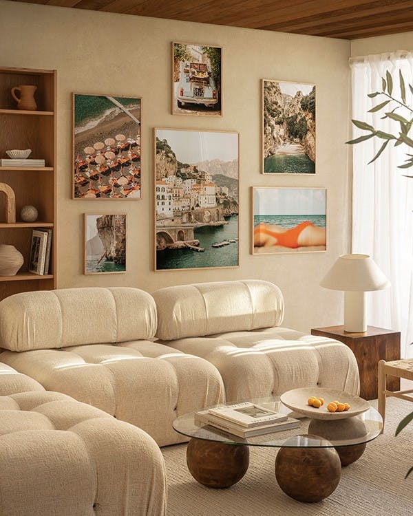 Italian getaway gallery wall (ONE SIZE)