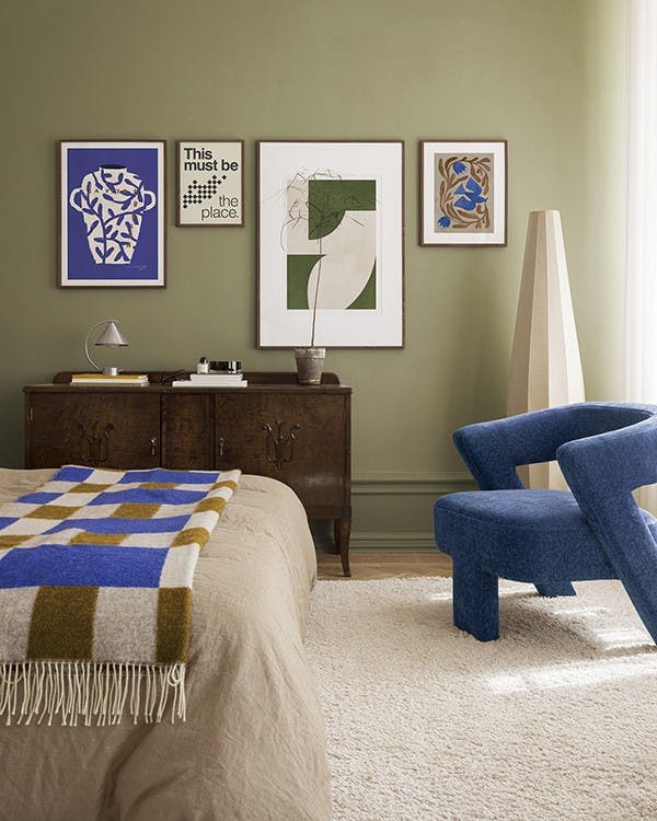 Retro Shapes fotowand (ONE SIZE)