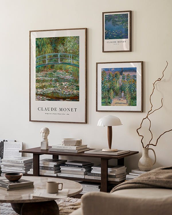 Claude Monet galleria a parete (ONE SIZE)-Gallerie a parete
