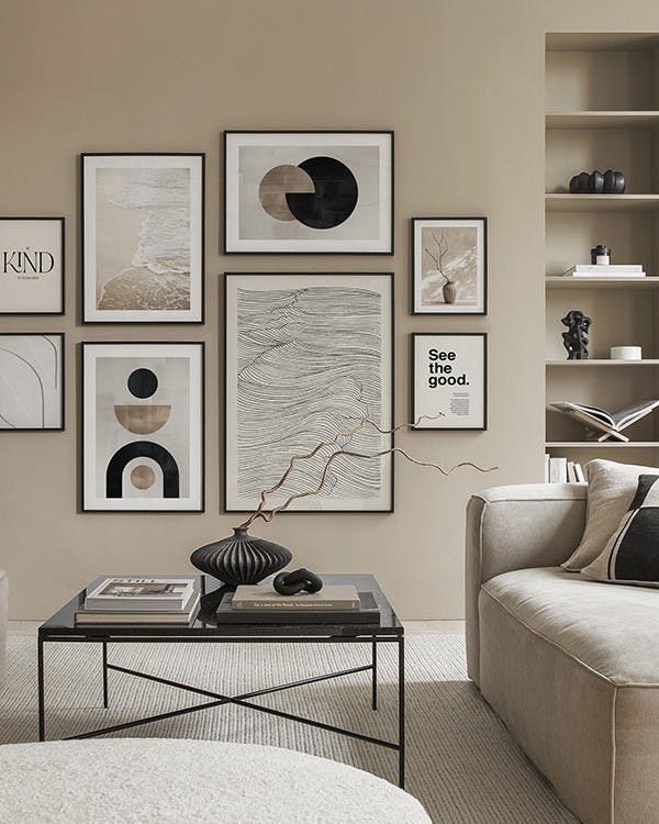 Modern minimalism fotowand (ONE SIZE)