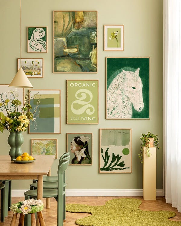 Green Haven bilderwand (ONE SIZE)