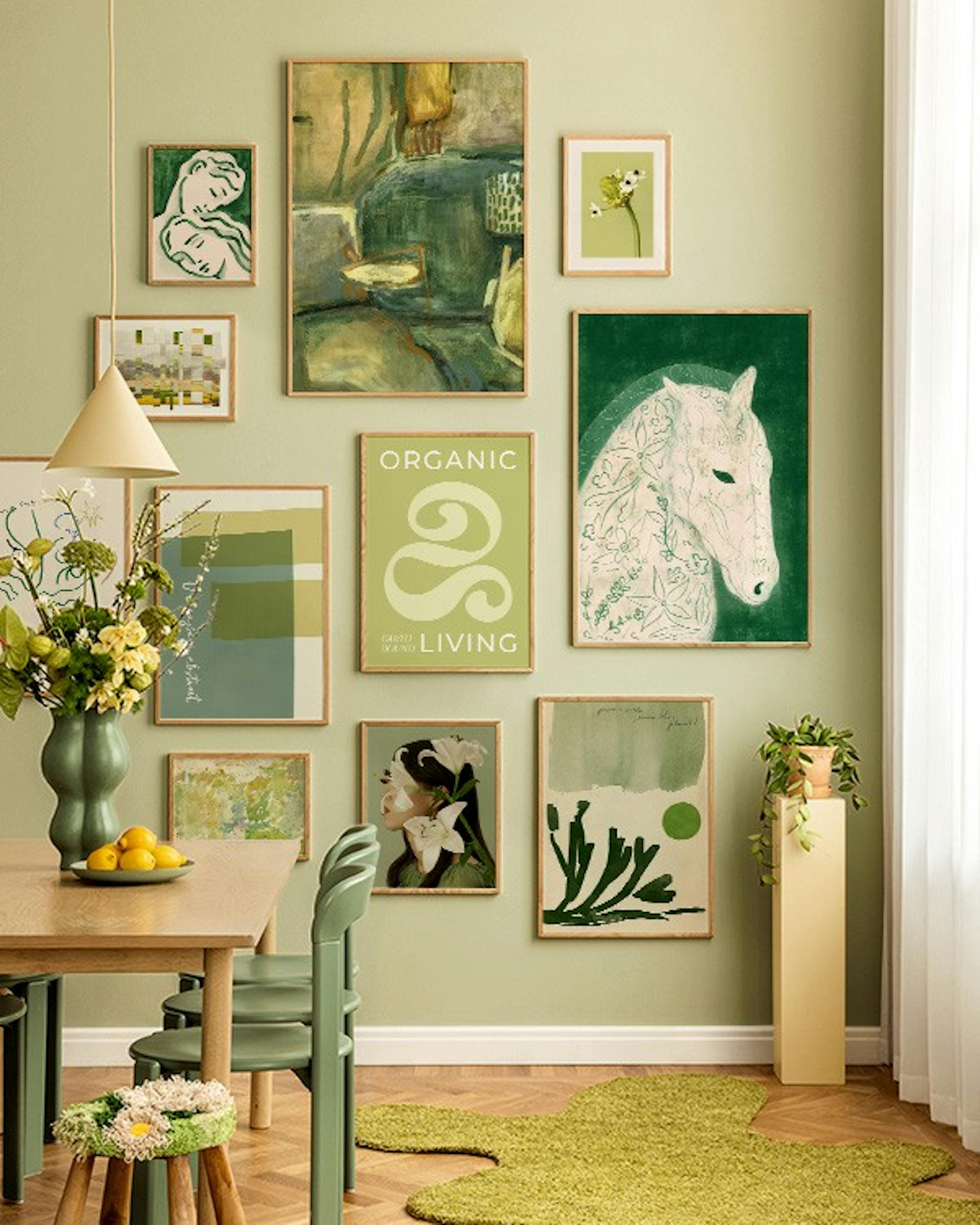 Green Haven gallery wall