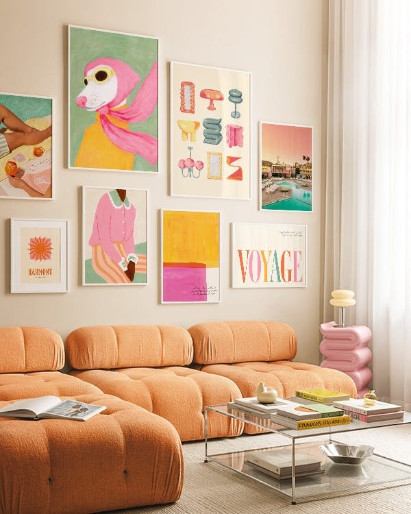 Happy Spirit galleria a parete (ONE SIZE)-Gallerie a parete