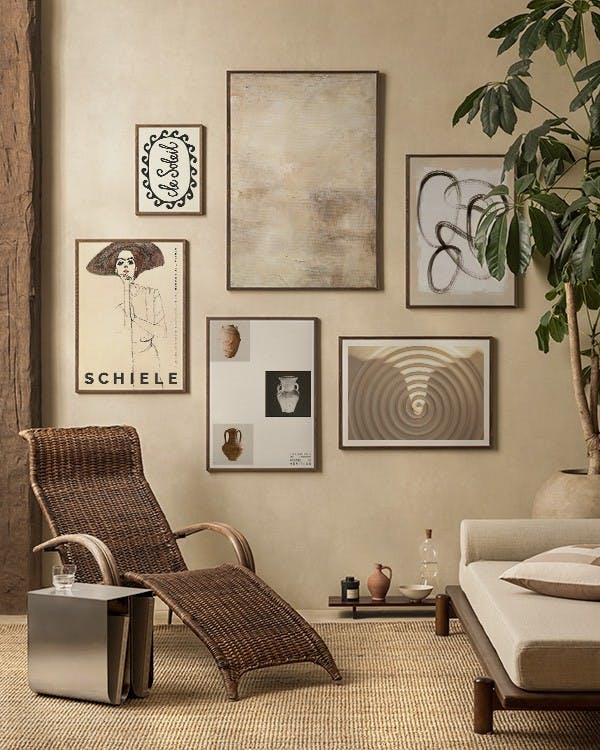 Naturally Grounded gallery wall (ONE SIZE)