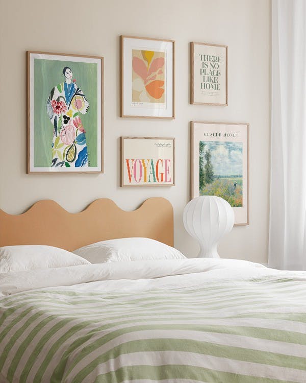 Artsy Bedroom fotowand (ONE SIZE)