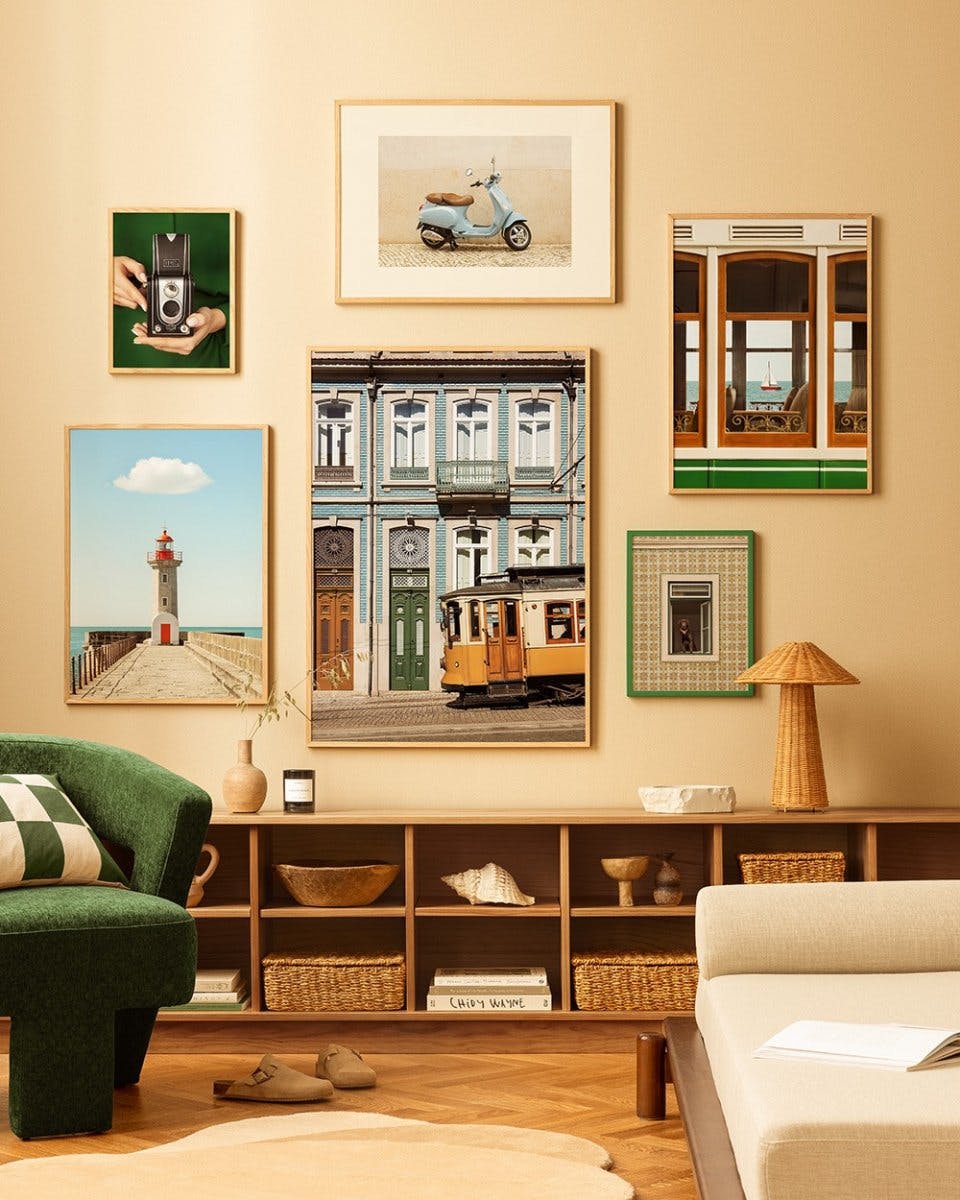 Portugal Aesthetics gallery wall