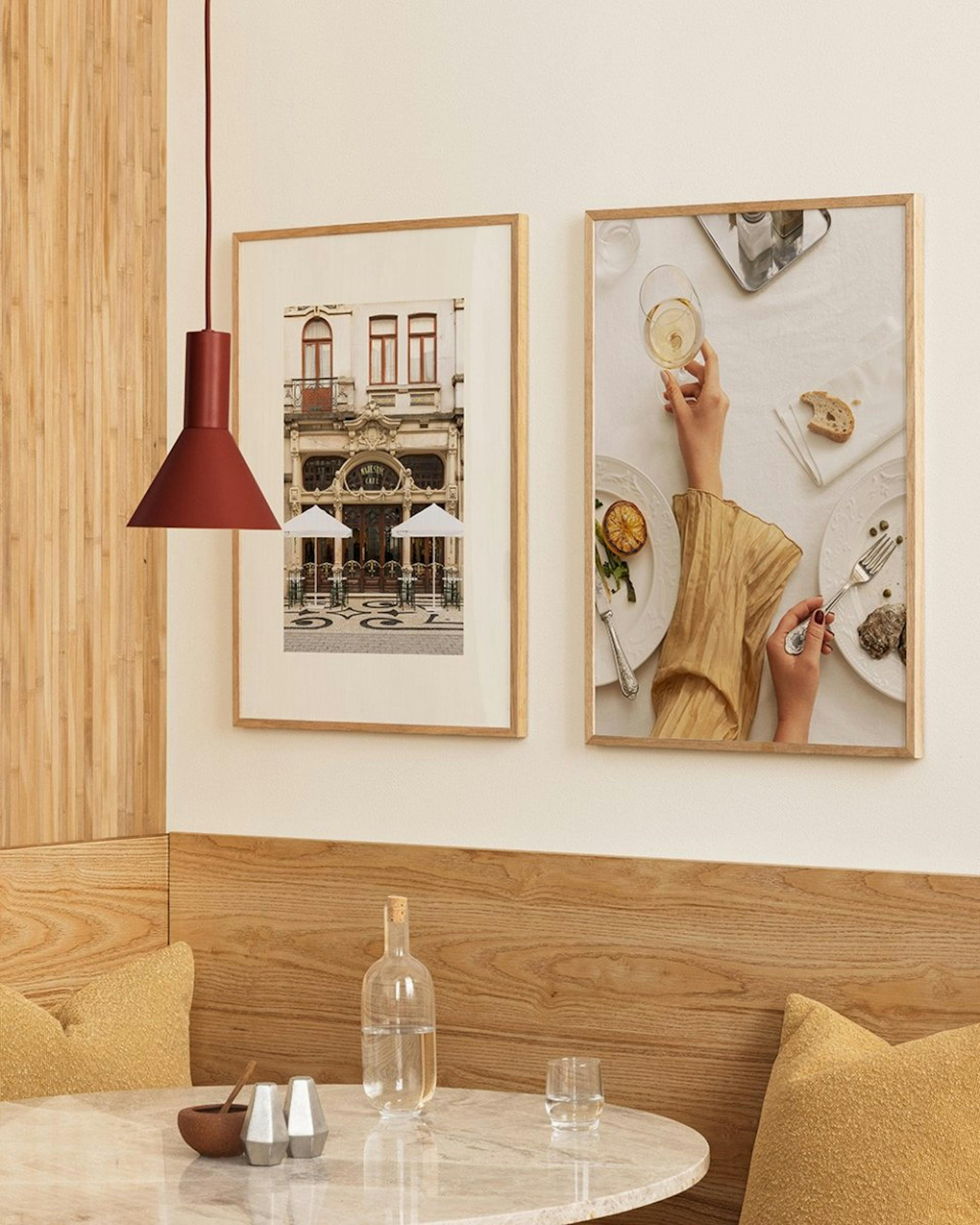 Natural Elegance gallery wall