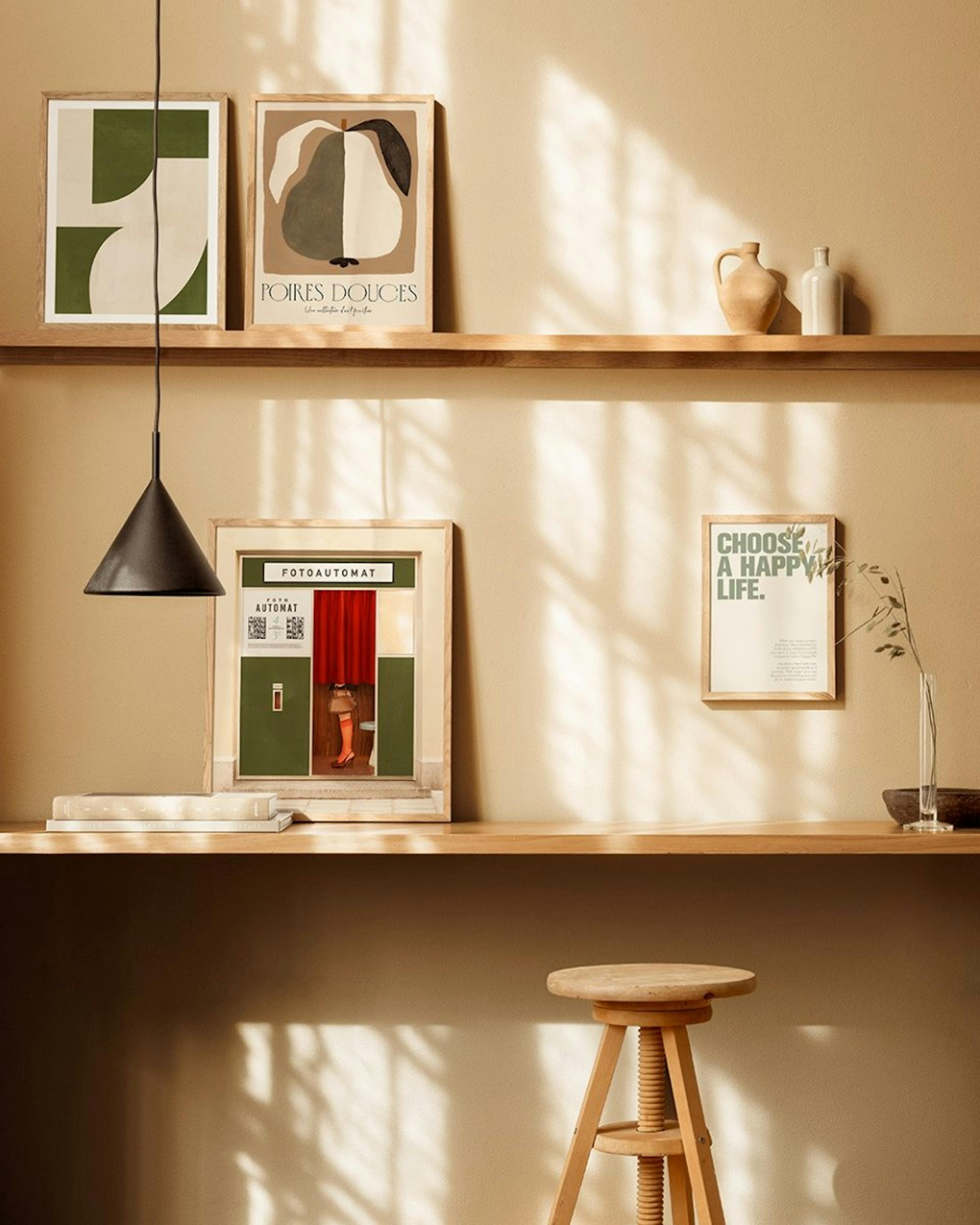 Serene Workspace bilderwand