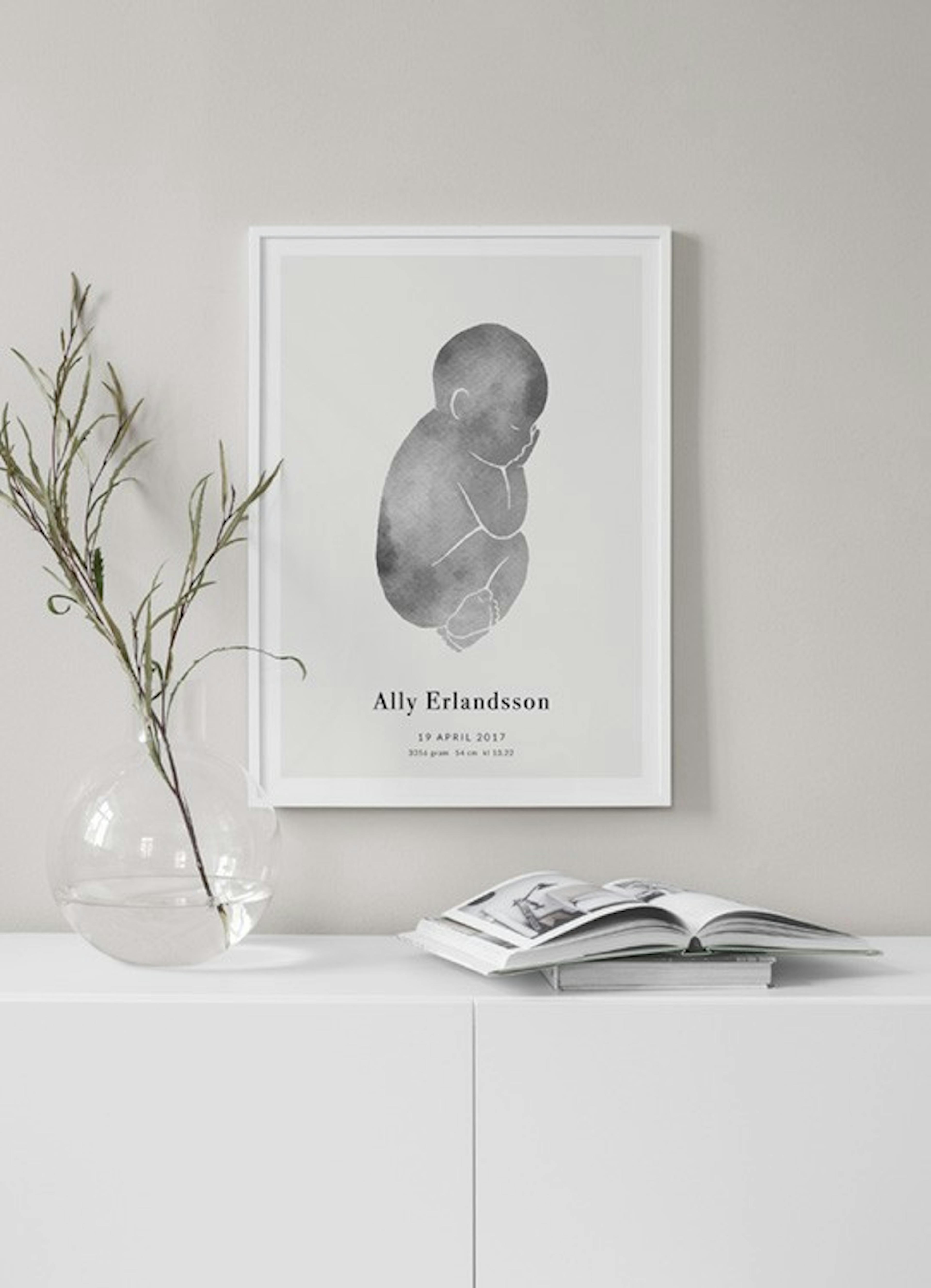 Baby Grey Personal Poster