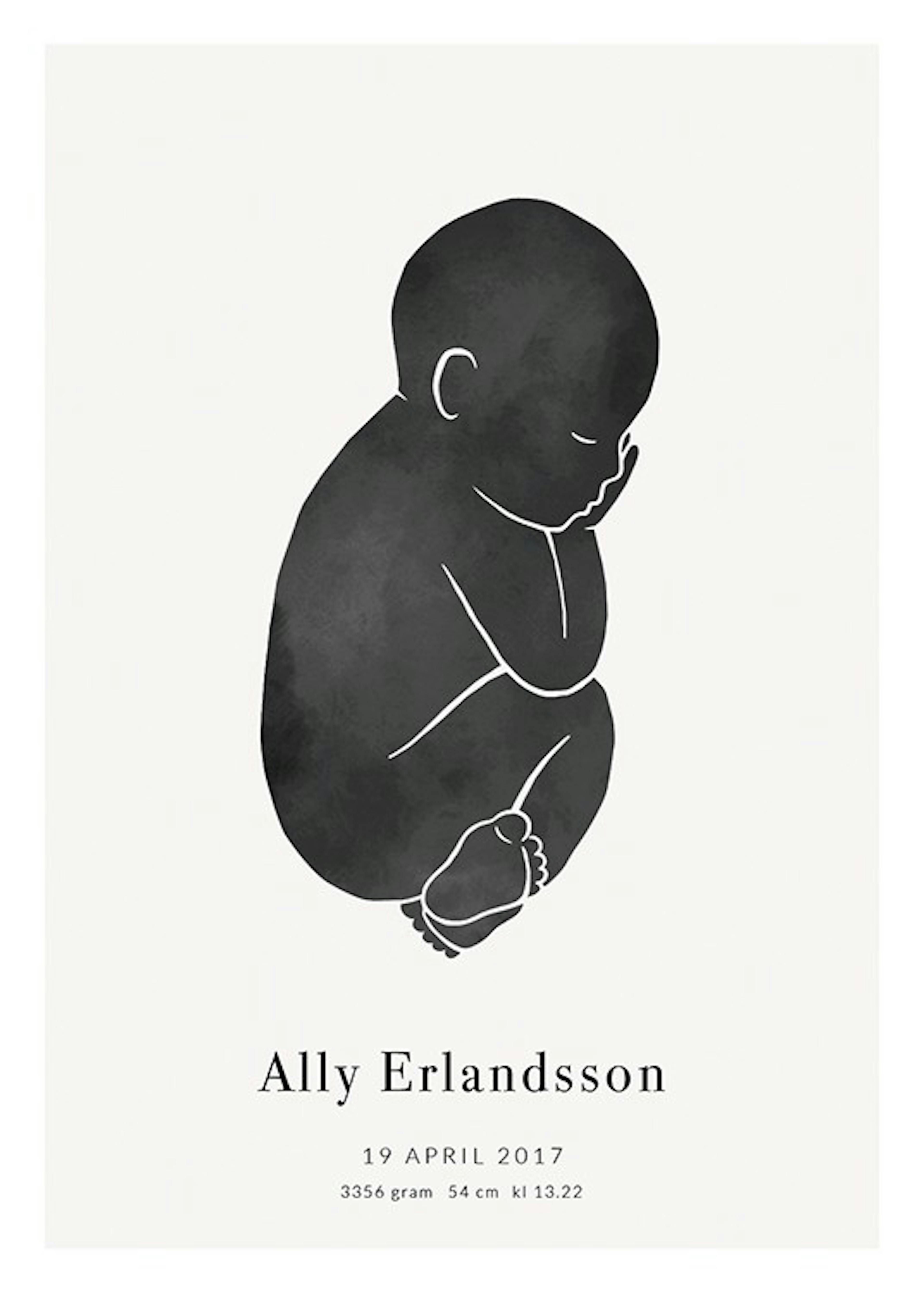 Baby Black Personal Plakat 0