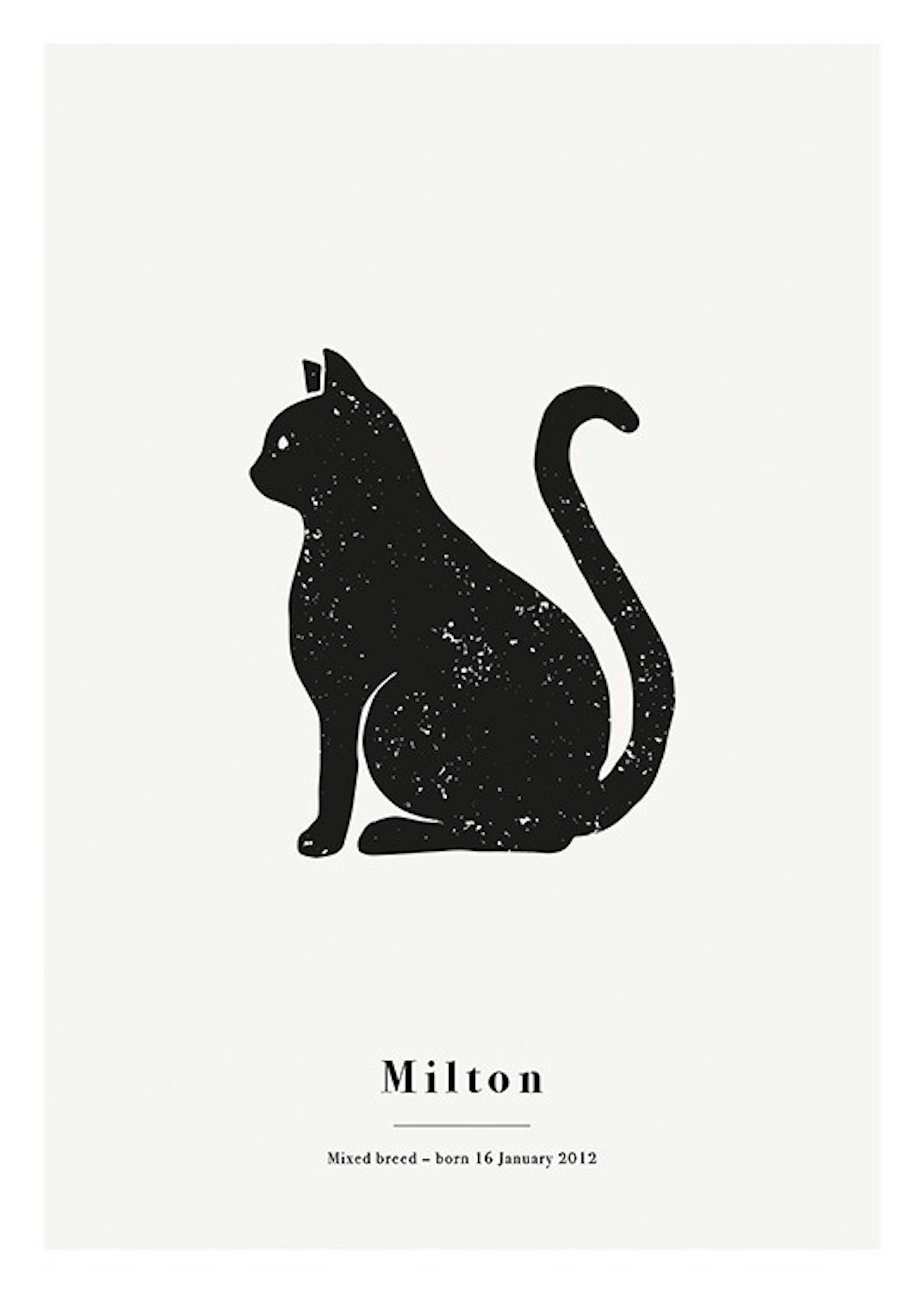 My Pet Cat Personal Plakat