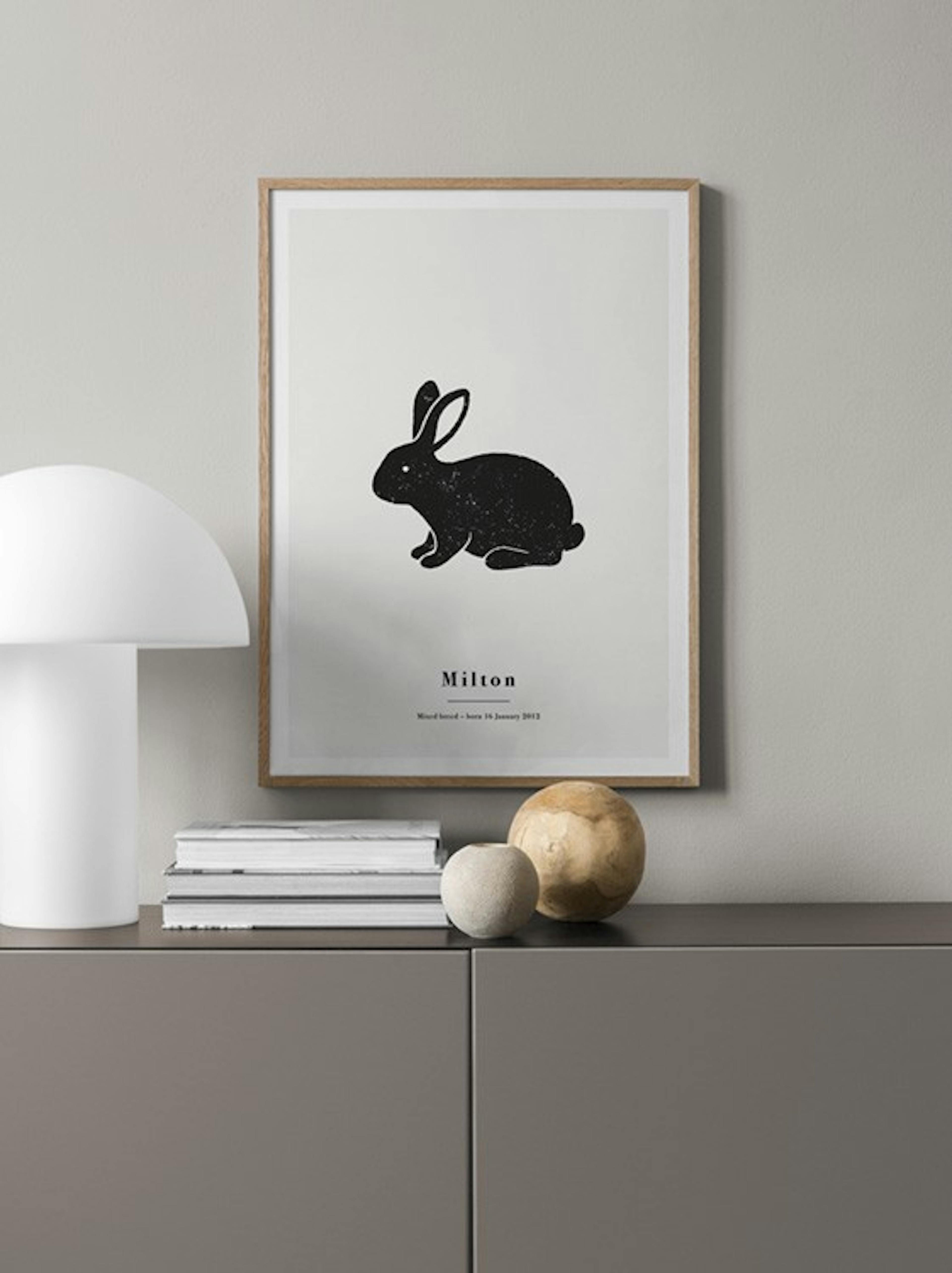 My Pet Rabbit Personal Poster