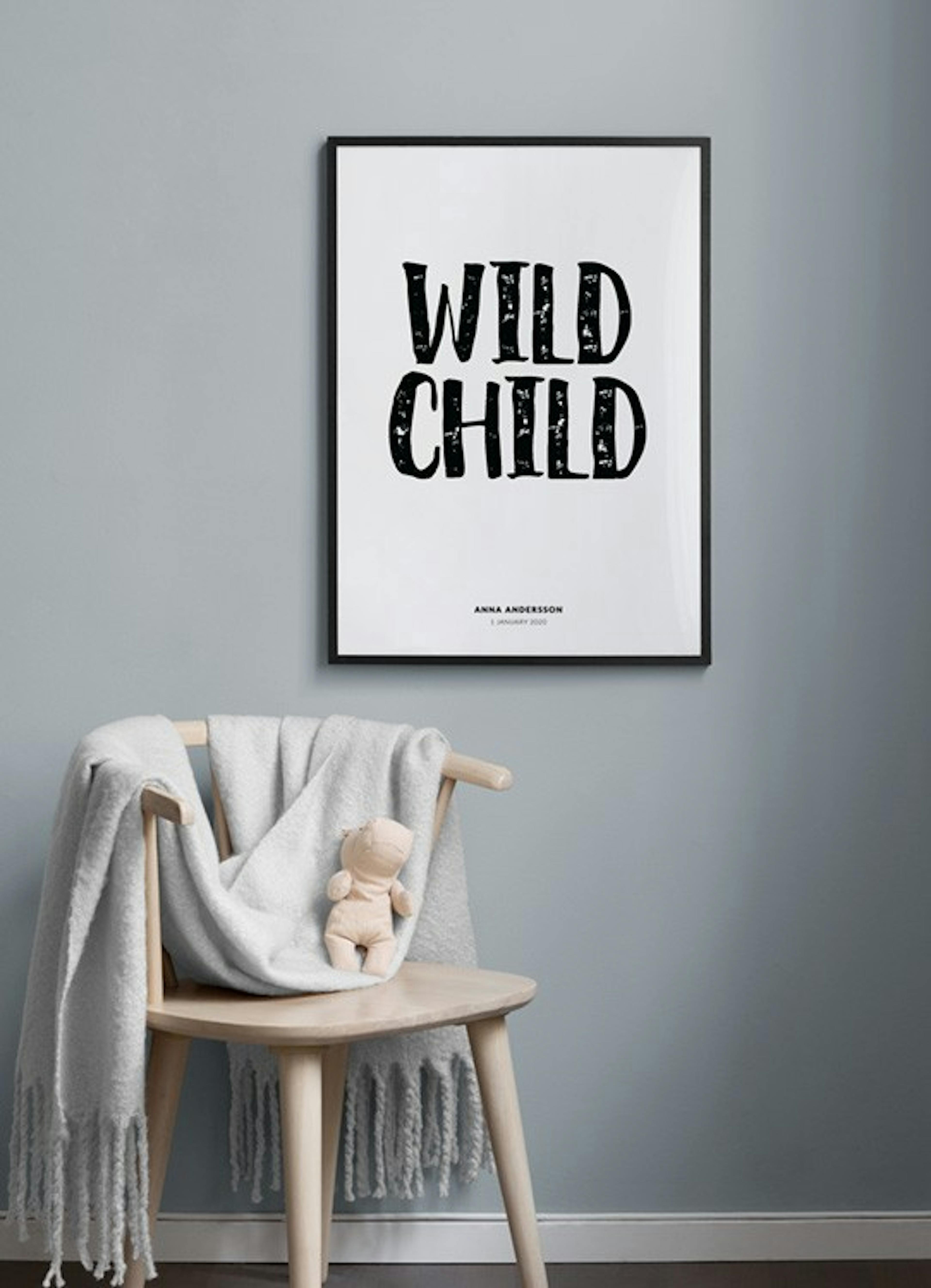 Wild Child Personal Poster