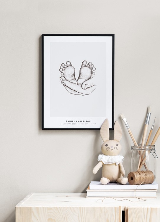 Baby Feet Personal Poster