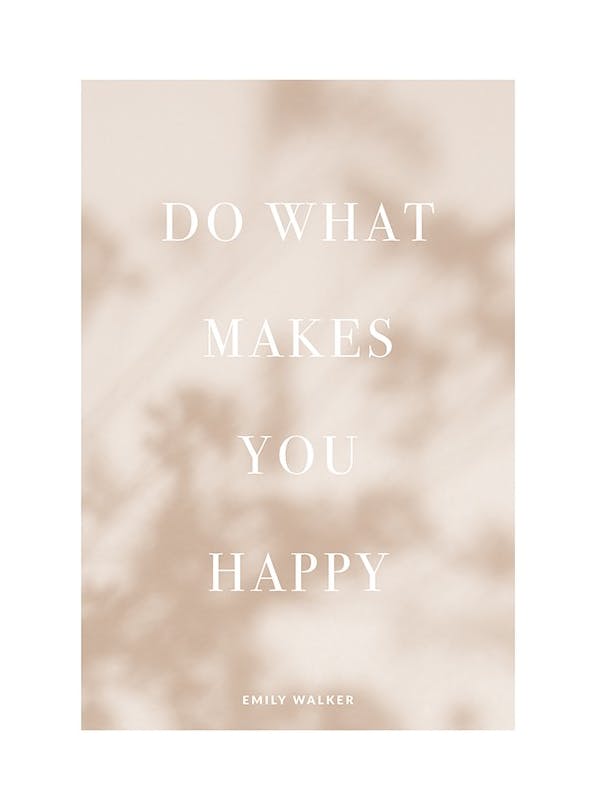 Bloom Quote Personal Poster (50x70 cm) - Personalisierte Poster