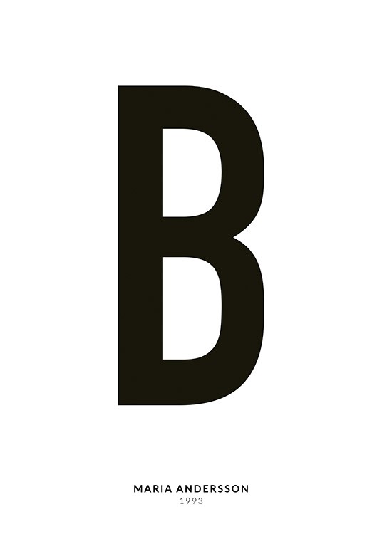 My Letter B Personal