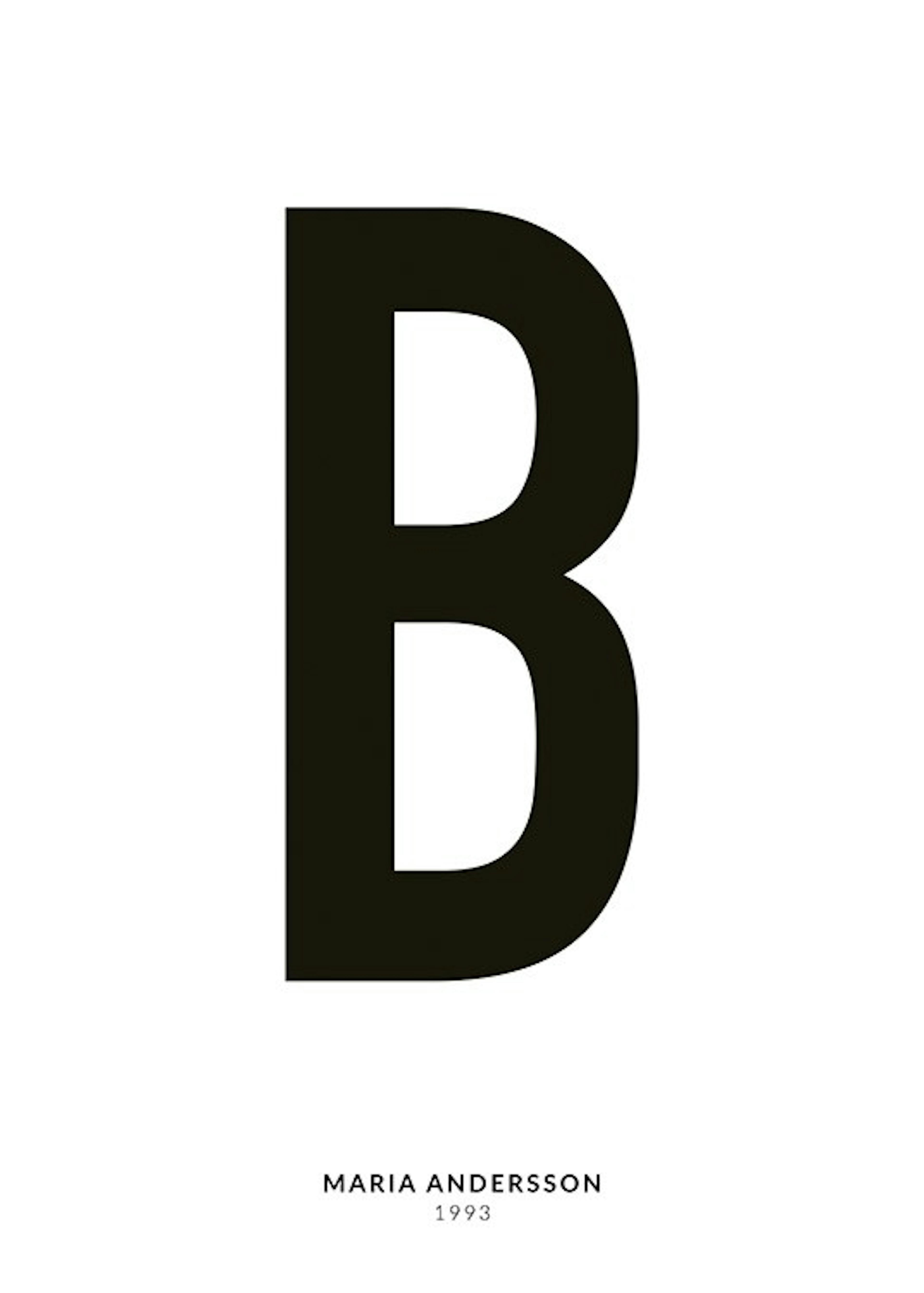 My Letter B Personal 0