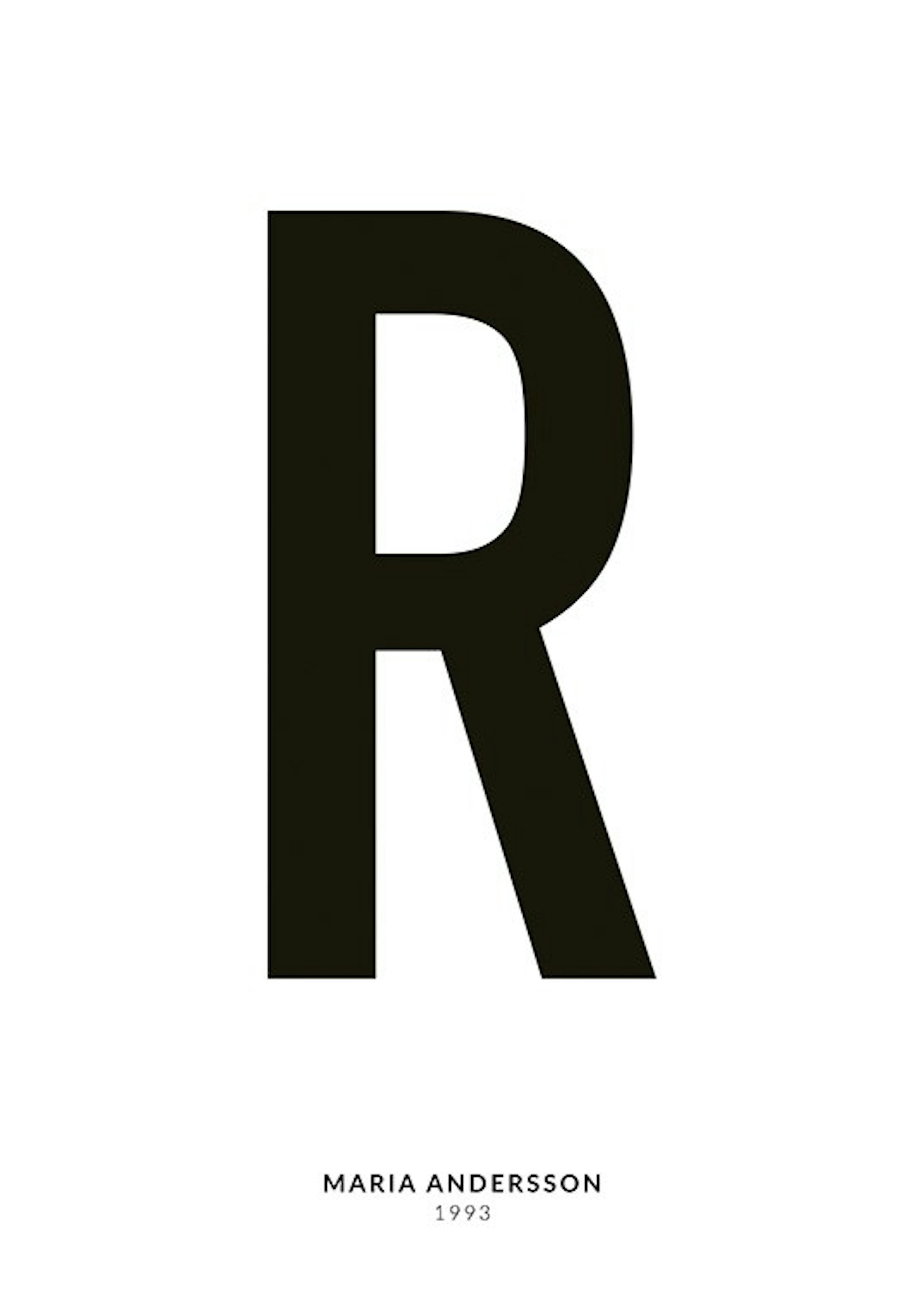 My Letter R Personal 0