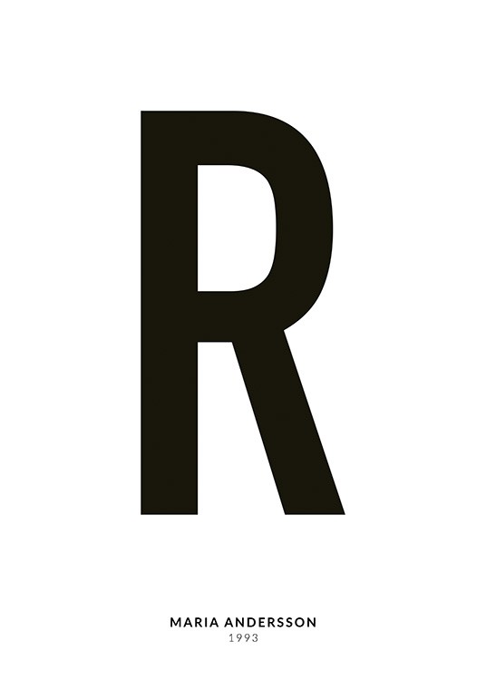 My Letter R Personal