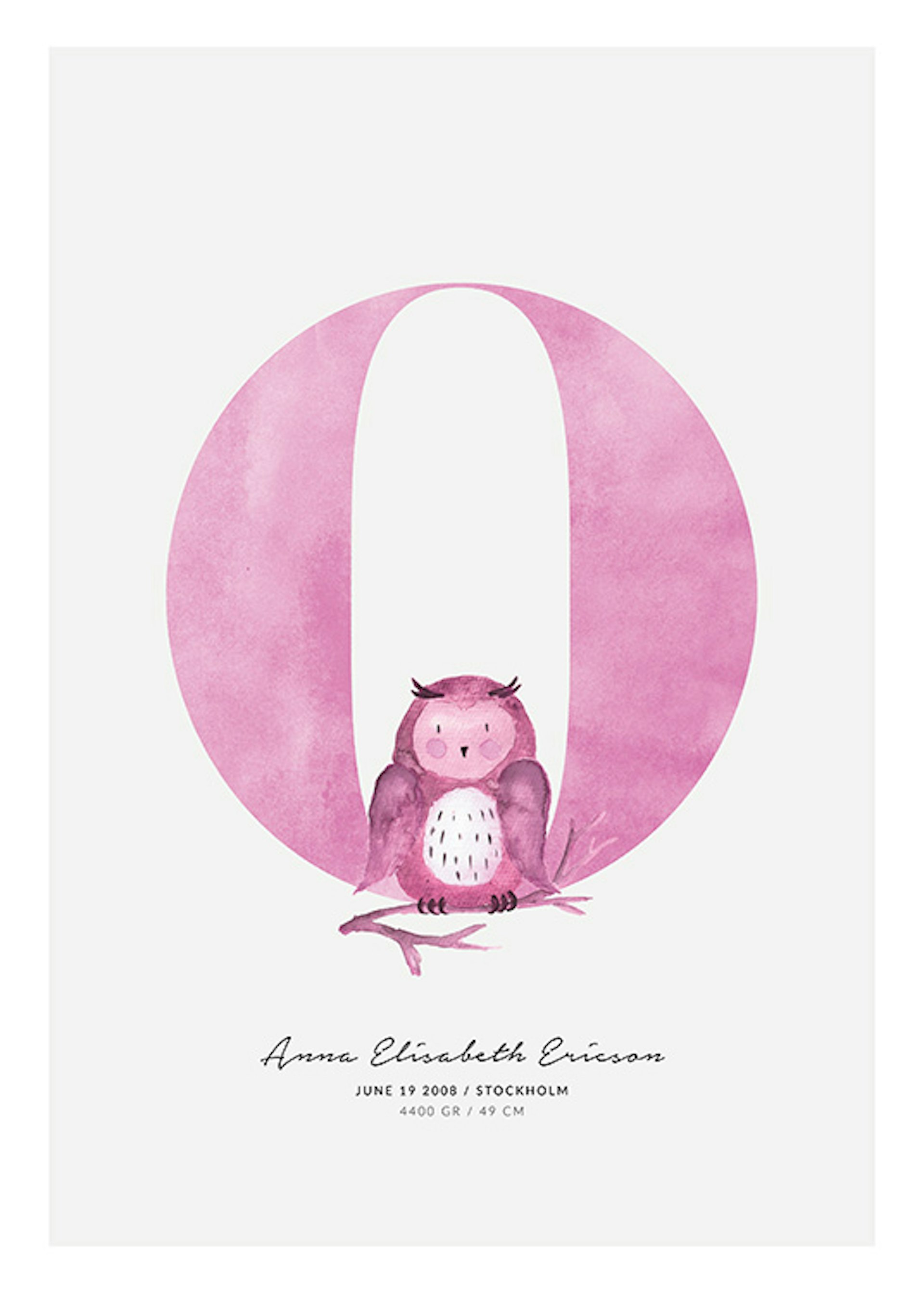 Letter wall art. Posters with alphabet's letters | Desenio.eu
