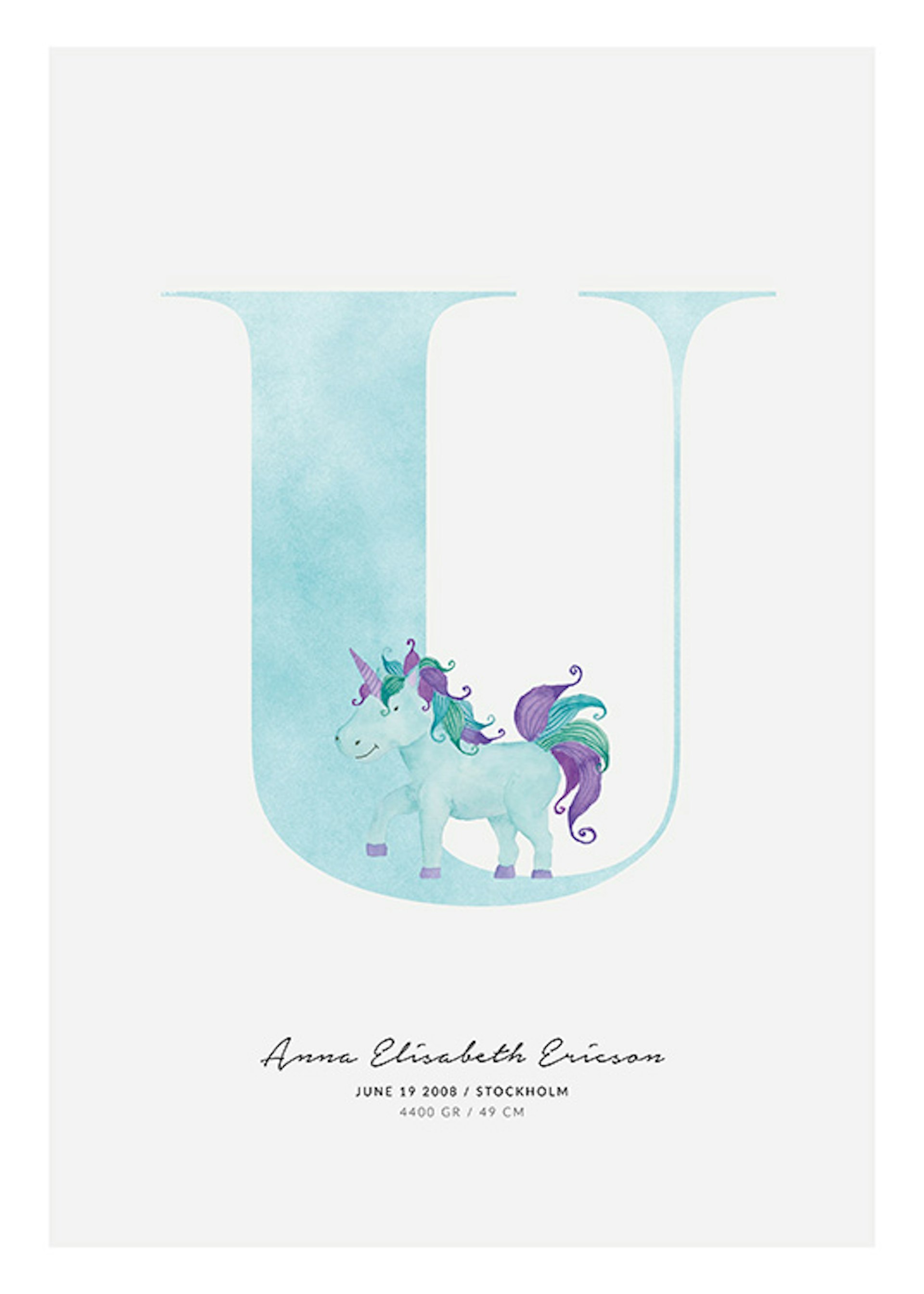 Letter wall art. Posters with alphabet's letters | Desenio.com.au