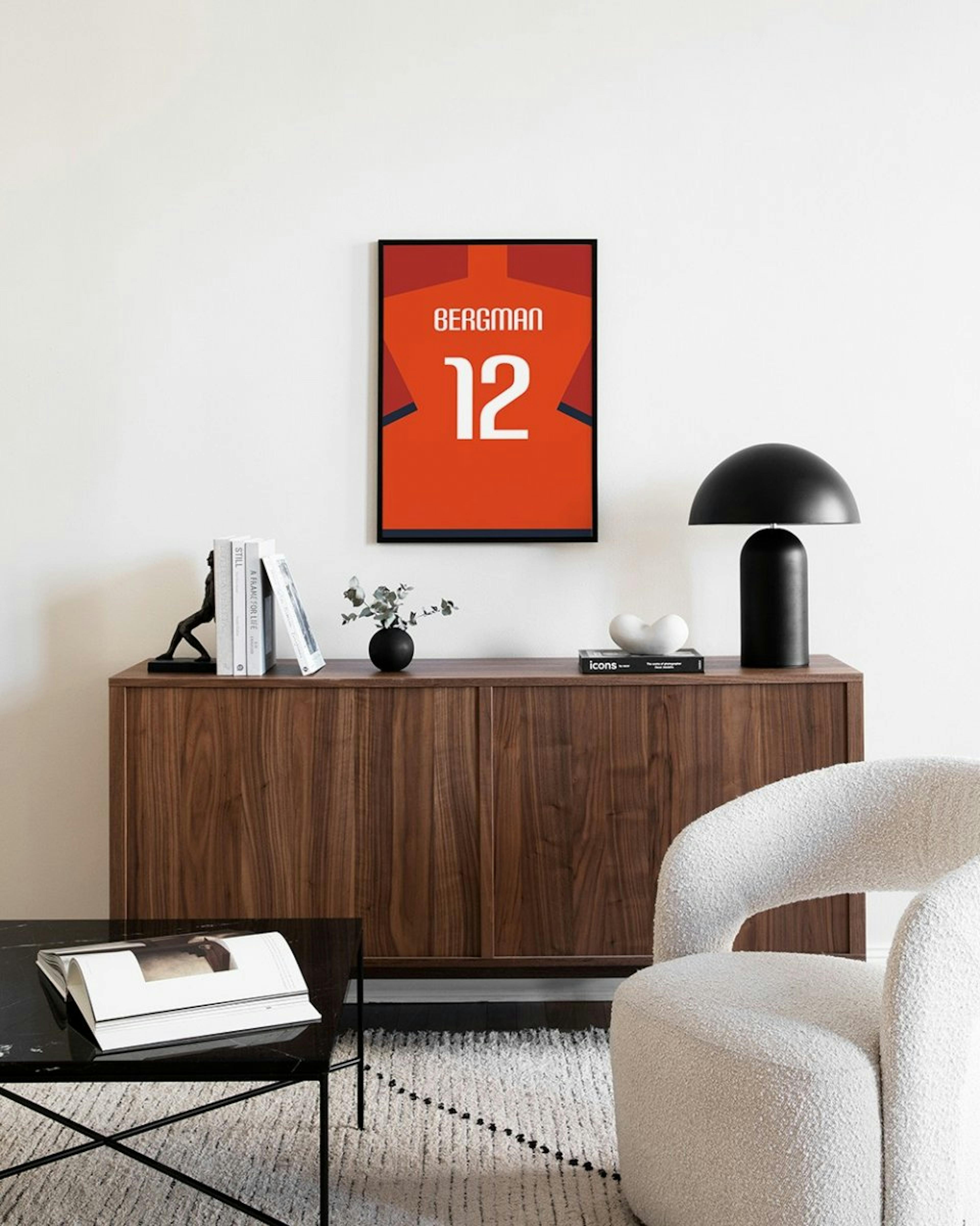 Football Shirt No12 Poster