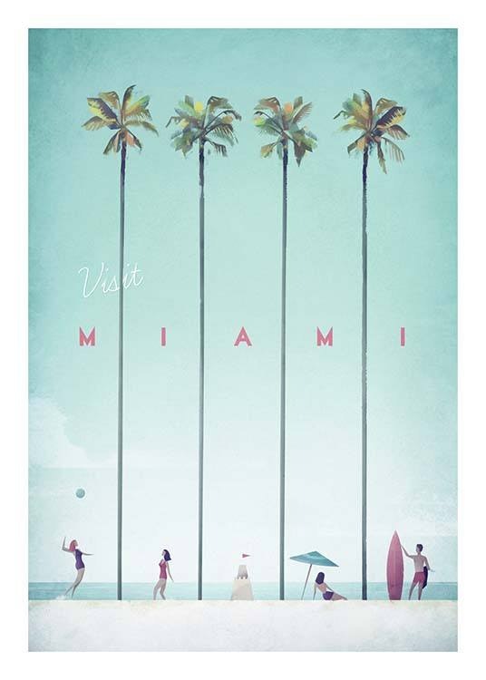 Miami Travel Poster 0