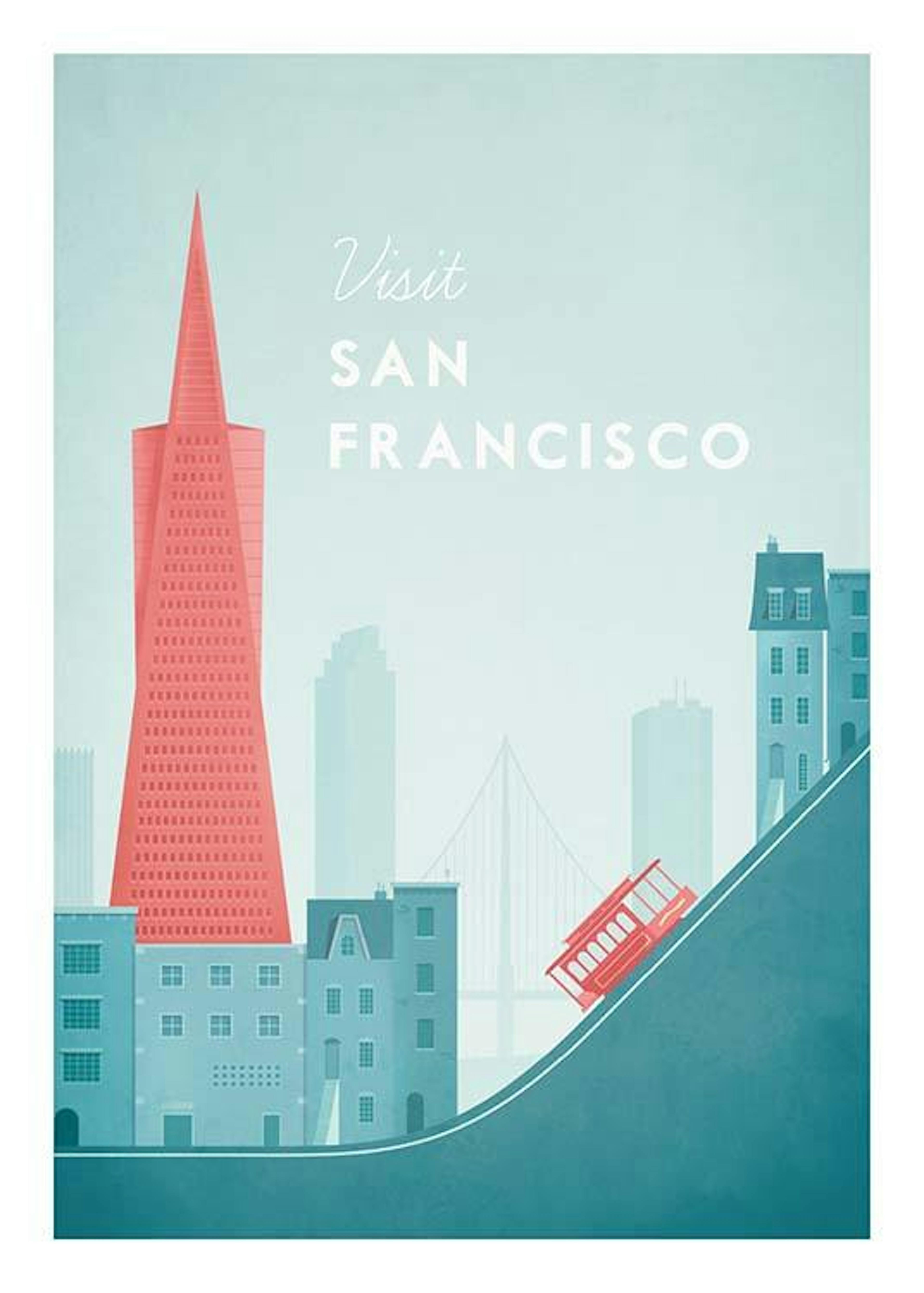 Henry Rivers - San Francisco Travel Print 0