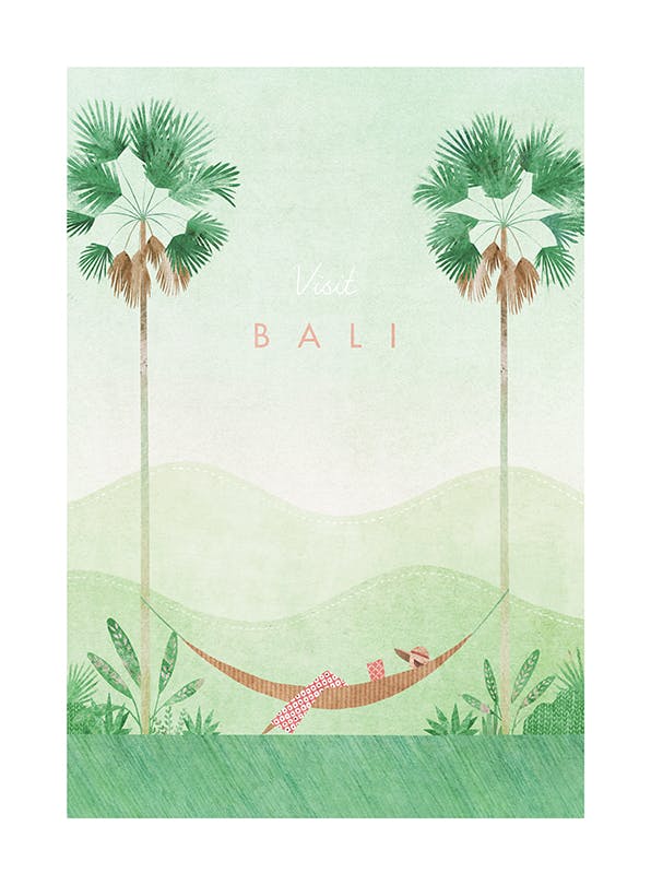Henry Rivers - Bali Poster (30x40 cm)