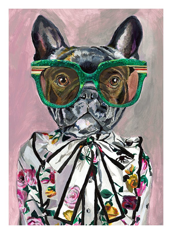 Heather Perry - Artsy Dog Plakat (50x70 cm)- Heather Perry