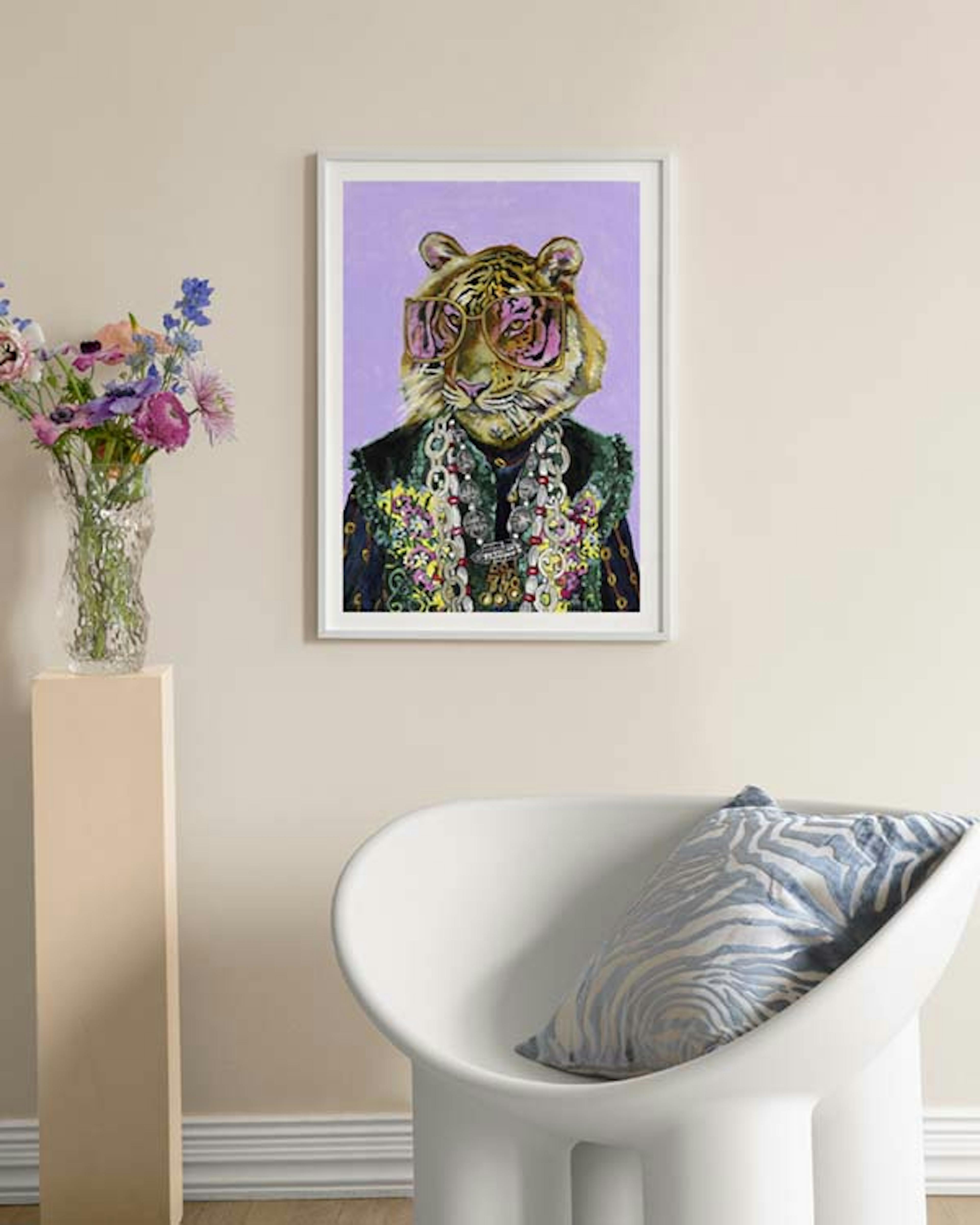 Heather Perry - Artsy Bengal Tiger Print